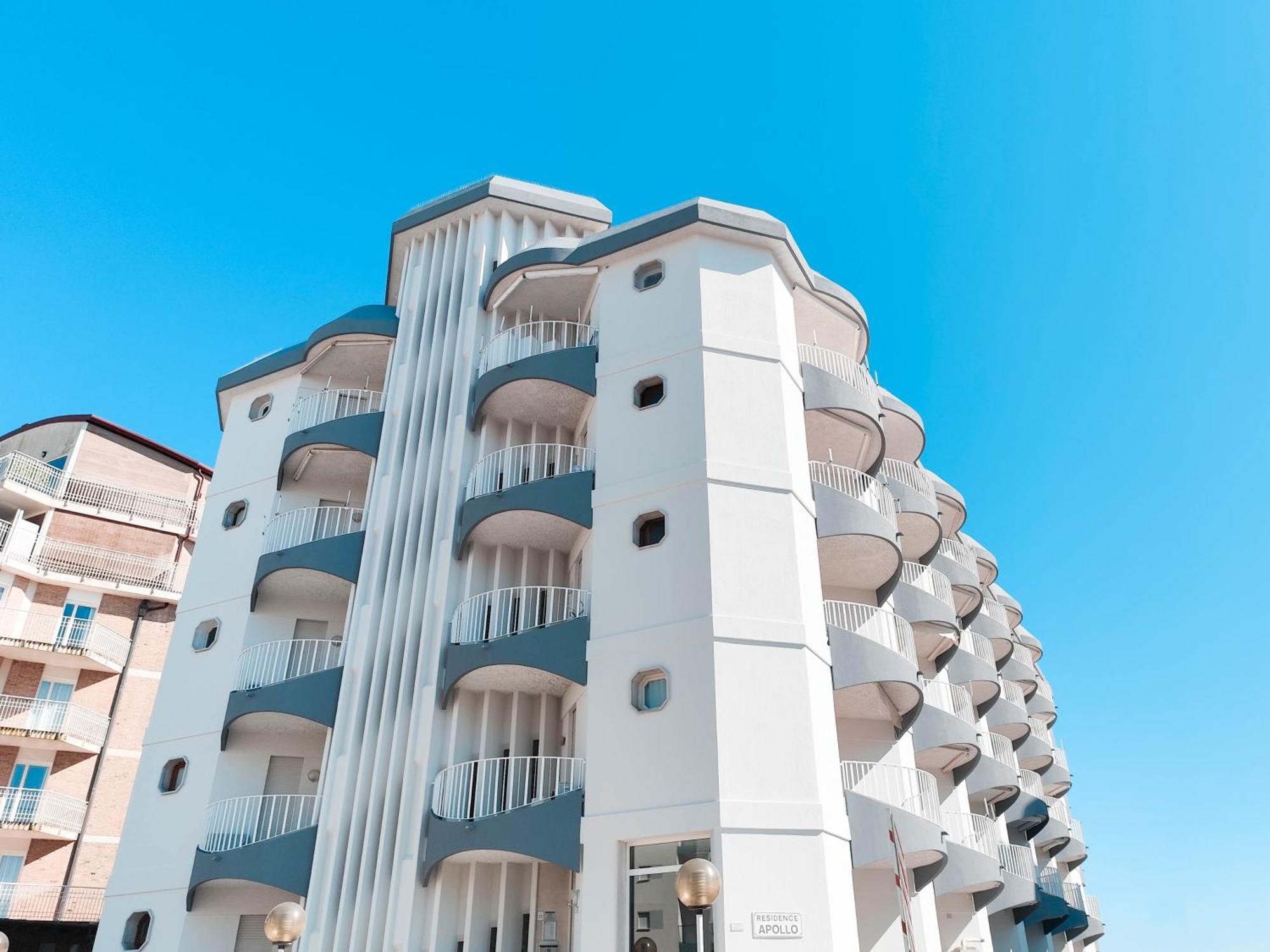 Apollo Fronte Mare Lägenhet Lido di Jesolo Exteriör bild